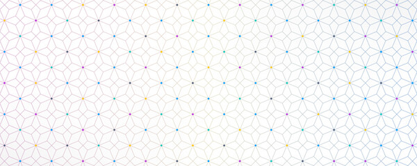 Abstract seamless pattern with a geometric background of polygonal lines. Stylish vector texture
