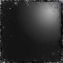 Grunge metal frame background with cosmic night sky and stars