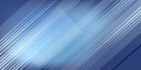 Blue illustration abstract backgrounds. Blur background with smooth white and bright blue gradation lines motion. Modern soft blue background design.