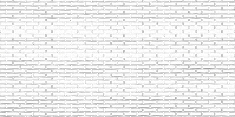 Obraz premium A seamless white brick wall texture with subtle variations in tone