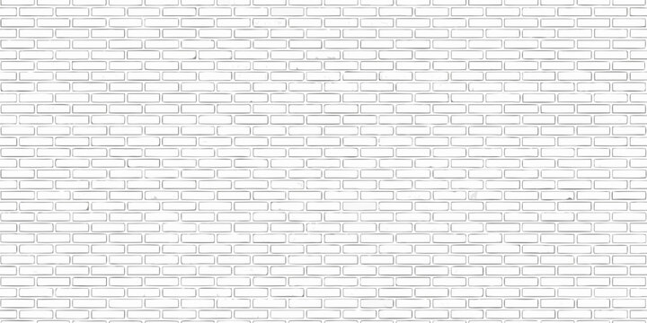 A seamless white brick wall texture with subtle variations in tone