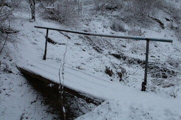 A bridge over a river