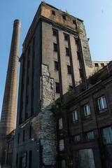 Industrial tower and factory complex