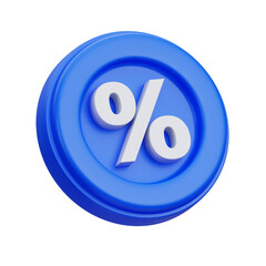 Obraz premium 3d percent illustration