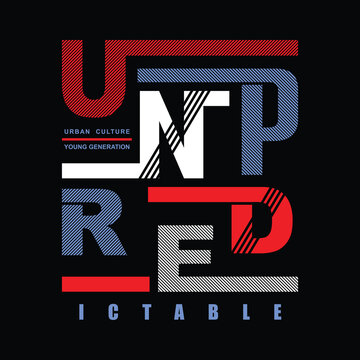 undefeated text frame graphic typography vector t shirt print and other uses