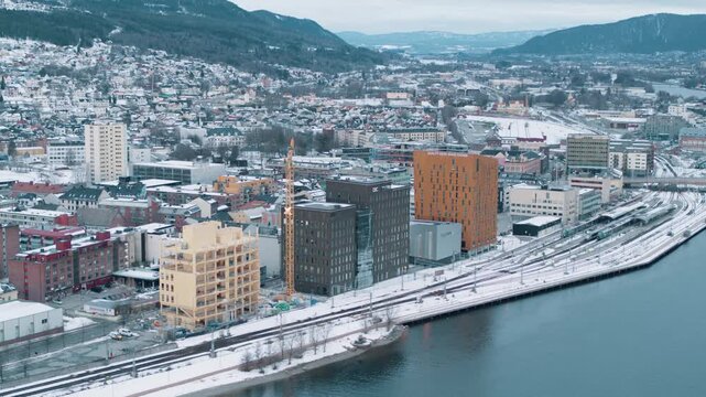 The south Norwegian city Drammen