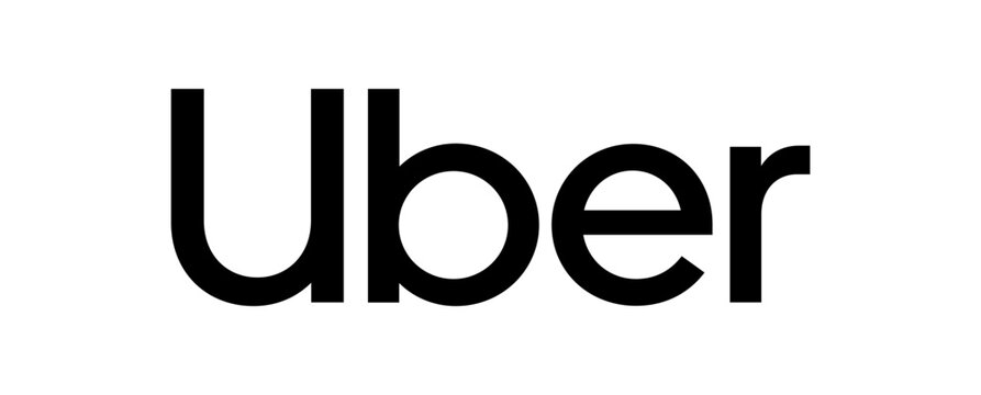 Uber App Icon and Logo vector SVG with colorful and black & white versions, scalable for mobile and web use, suitable for UI mockups, branding, and digital design projects.