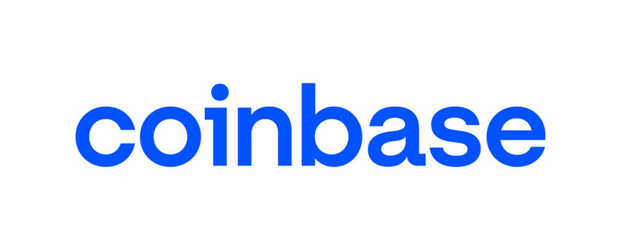 Coinbase App Icon and Logo vector SVG with colorful and black & white versions, scalable for mobile and web use, suitable for UI mockups, branding, and digital design projects.