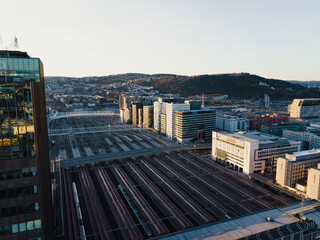 The Norwegian central station Oslo S