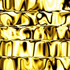 abstract flow gold background