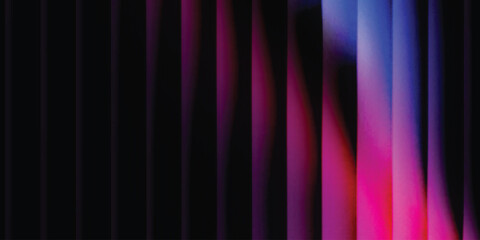 Ribbed glass background with abstract waves and glossy gradient texture. decorative patterns. abstract grainy background, noise texture poster header banner cover