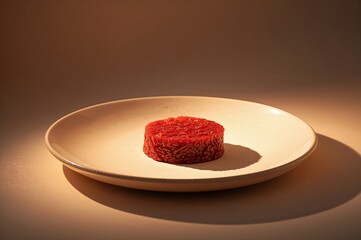 Quiet tartare moment caught as warm studio glow meets chilled Nordic tenderness in contrast