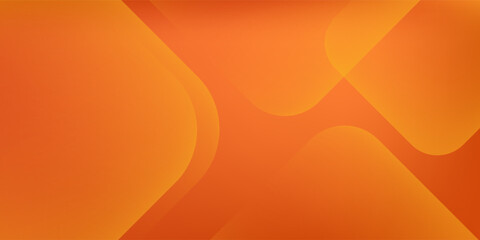 Abstract orange and yellow geometric background. Modern concept for graphic design, background, web design, poster, banner, book, slideshow. Vector illustration
