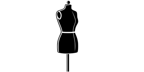 Fashion Designer Mannequin Dress Form Silhouette