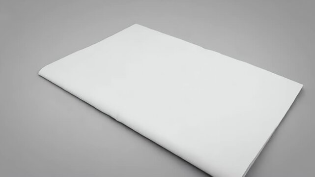 Blank Magazine Mockups on Gray Background for Editorial and Advertising Design Resources