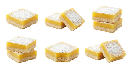 Lemon Bar Squares with Powdered Sugar