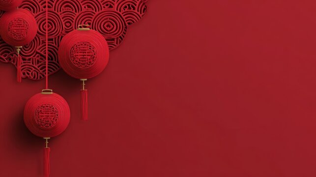 simple design chinese new year