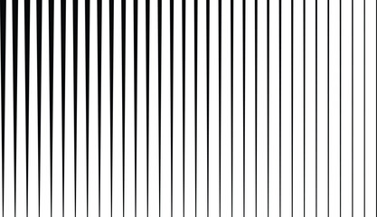 Abstract vertical black and white stripes create a striking minimalist pattern for various design uses. © Богдан Скрипник