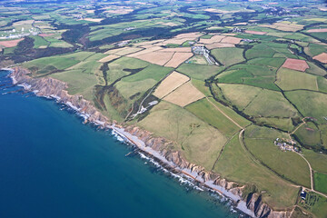 Coast and cliffs of North Devon	