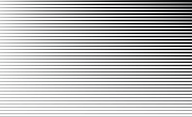 Obraz premium Minimalist black and white striped pattern creating dynamic movement for modern backgrounds.