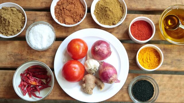 essential ingredients to make curry