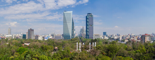 Fototapeta premium Mexico City Panorama