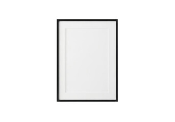 Minimalist modern white panel door with subtle vertical groove detail