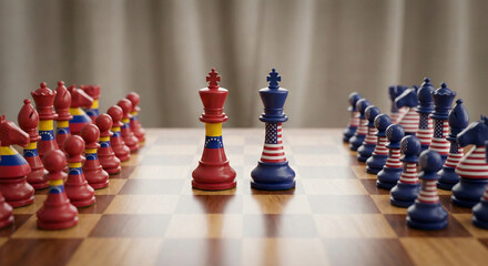 USA vs Venezuela background