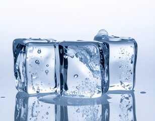Gelo  em cubo 