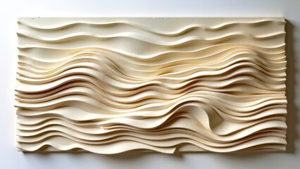 Stacked Ripple Art Ornament Diagram