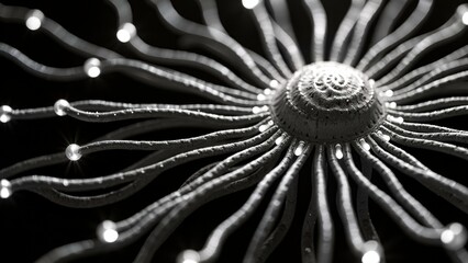 Black Weapon Network Art Image