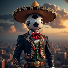 balon, soccer, pelota, guitarra, charro, mariachi, mundial, copa del mundo, mexico, m&uacute;sica, roca, m&uacute;sico, guitarrista, instrumento, jugada, electricas, juego, mujer, chico, persona, acustica, gente
