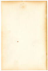 Braunstichige alte Fotorückseite als blanko Template für Text abgenutzt und gealtert