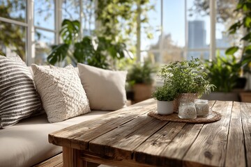 Blurred empty open space home, Stylish apartment interior with modern room. Idea for home design