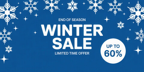 End of season winter sale
