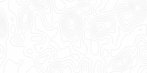 Fototapeta premium Topographic map in contour line light topographic topo contour map and ocean topographic line map. Natural printing illustrations of maps. Map backgrounds