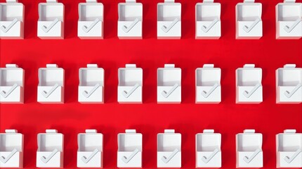 Seamless sarcastic anti Valentine pattern symbolizing failed celebration