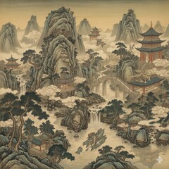 Temple Above the Cloud Sea