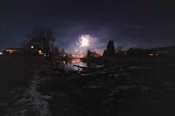 Silvester an der Mangfall