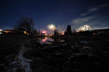 Silvester an der Mangfall