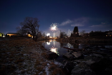 Silvester an der Mangfall