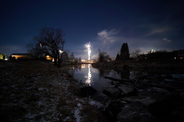 Silvester an der Mangfall