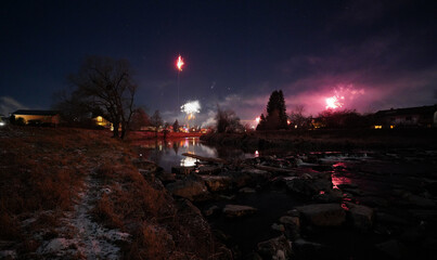 Silvester an der Mangfall