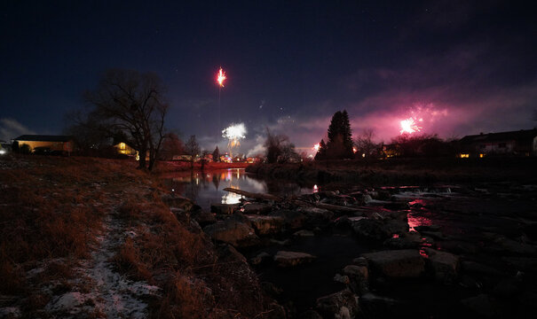 Silvester an der Mangfall