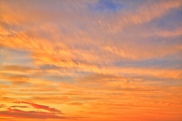 New Zealand Sunset Sky Replacement Overcast Layer Sunset Clouds