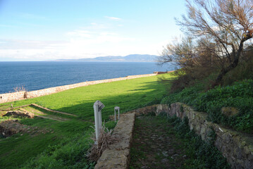 Vedute del parco del Castello di Castelsardo