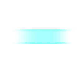 glowing teal rectangular banner with soft edges on transparent rectangle shape