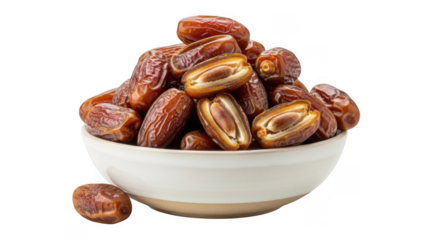 Bowl of fresh dates