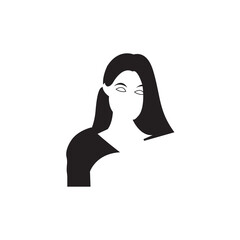 silhouette of a woman