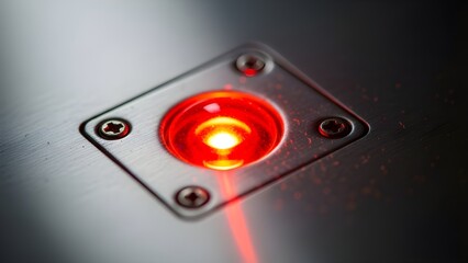 LED indicator light.